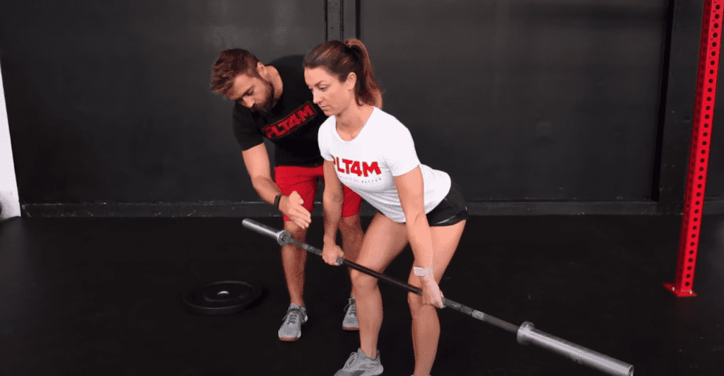 Learn how to squat clean progression. First clean- reposition