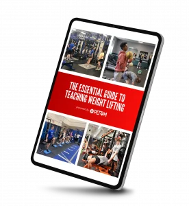 ebook cover image with weight training pictures