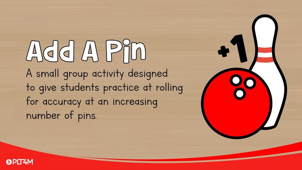 Add a Pin title slide and activity description.