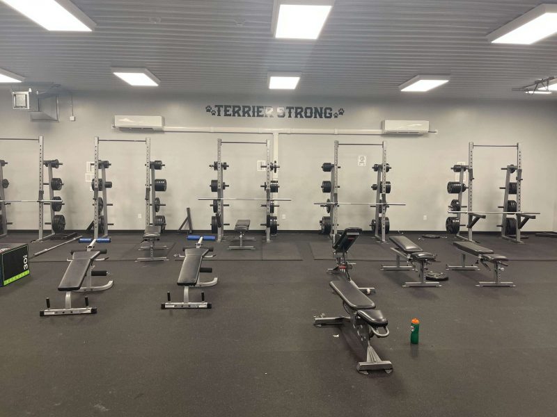 Carbondale weight room.